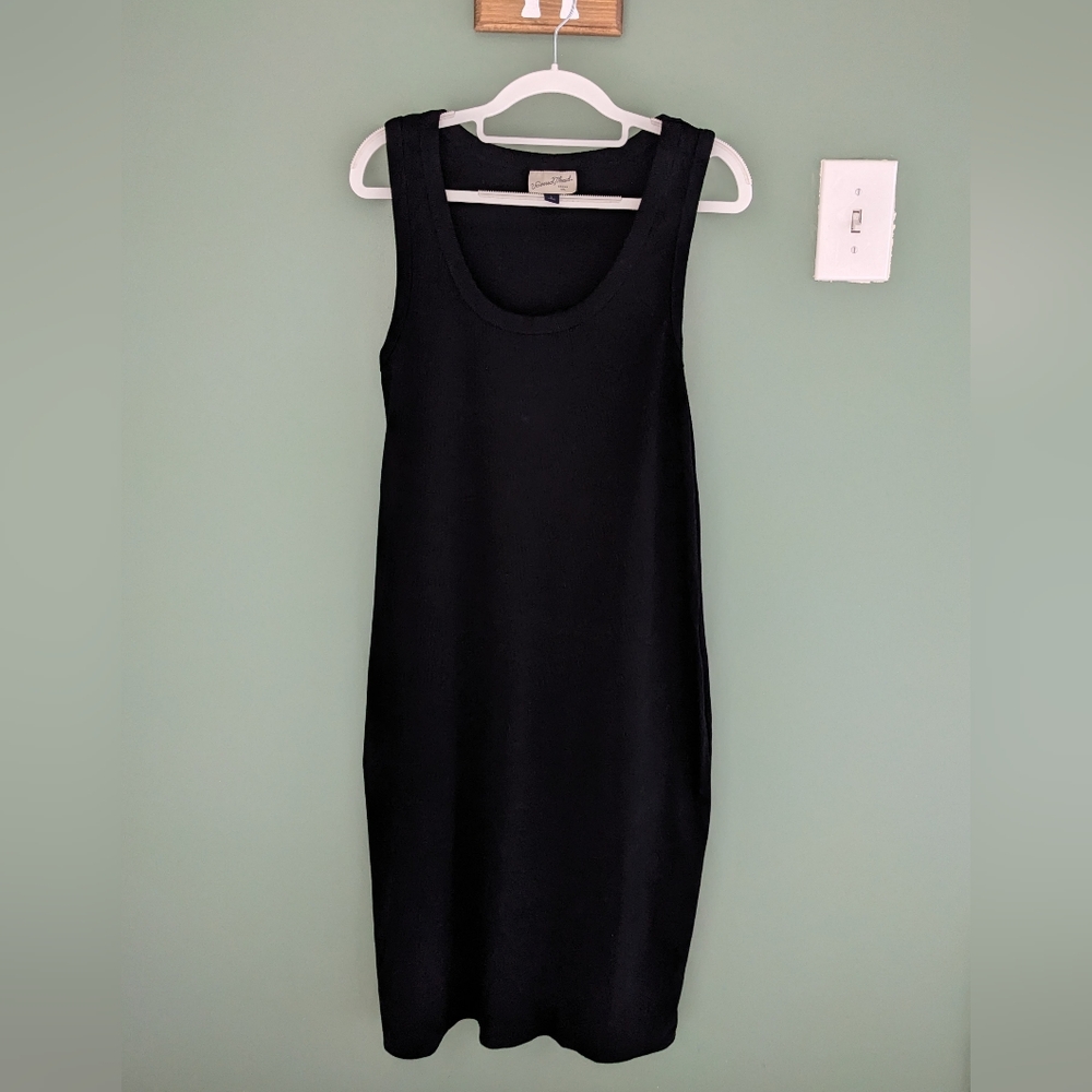Ribbed Midi Dress